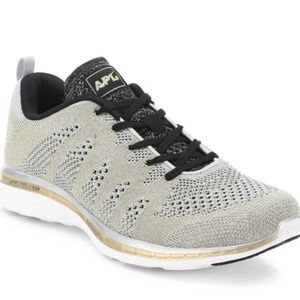 Women’s APL Sneaker Silver/Gold/Black